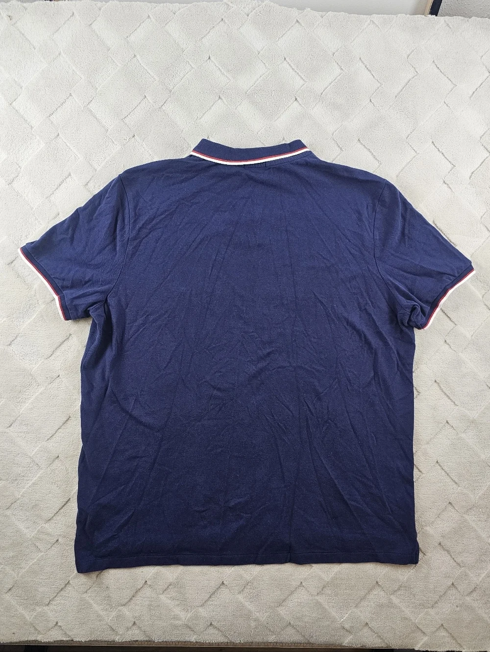 Polo Ralph Lauren Classic Fit Polo Shirt Mens 2XL Navy Blue Formal Preppy